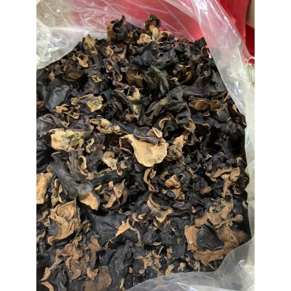 500g mộc nhĩ, 200g nấm hương