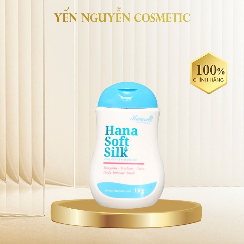 Dung dịch vệ sinh phụ nữ Hana Soft &amp; Silk