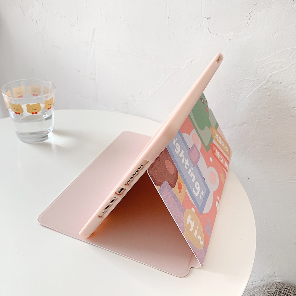 Ốp Mềm Họa Tiết Hoạt Hình Bảo Vệ Cho Máy Tính Bảng iPad Air 1 2 3 Mini 4 5 Pro 2017 2018 2020 | BigBuy360 - bigbuy360.vn