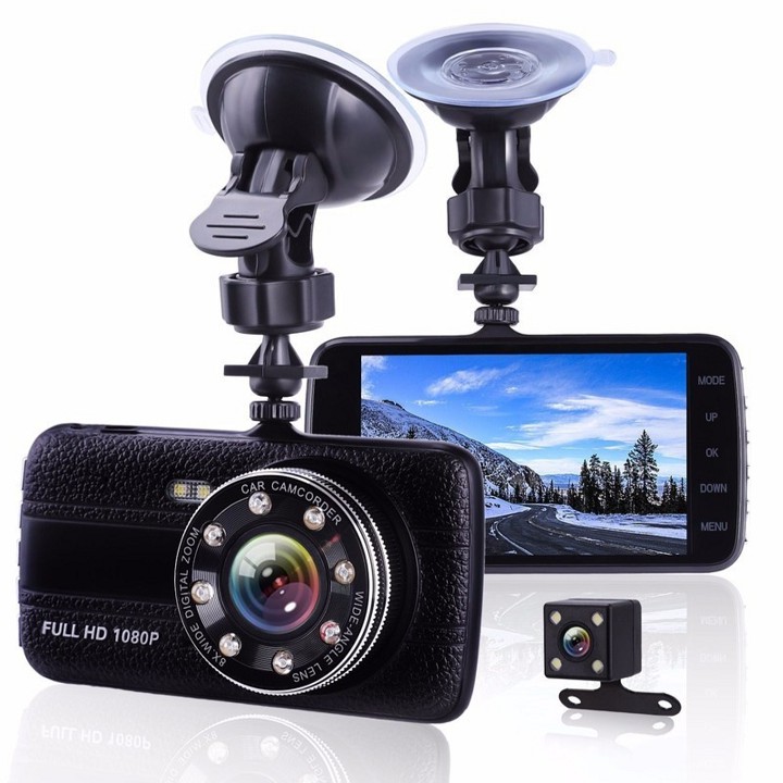 [Mã 12ELSALE hoàn 7% đơn 300K] Camera hành trình ô tô X004 màn hình 3.6 inch Fhd1080p siêu nét - Kèm cam lùi | BigBuy360 - bigbuy360.vn