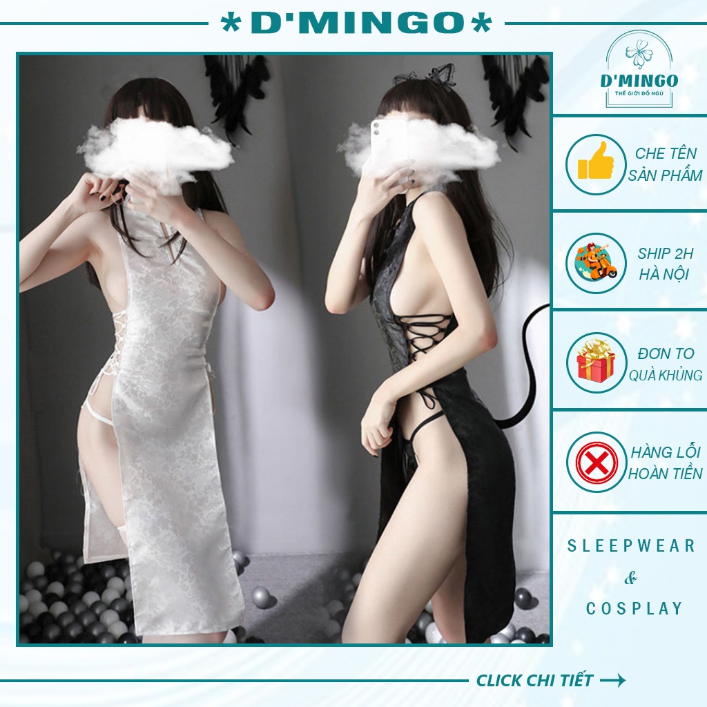 SƯỜN XÁM CÁCH TÂN ĐAN DÂY / COSPLAY CÔ GÁI TRUNG HOA / COSPLAY CỔ TRANG SEXY - VN24