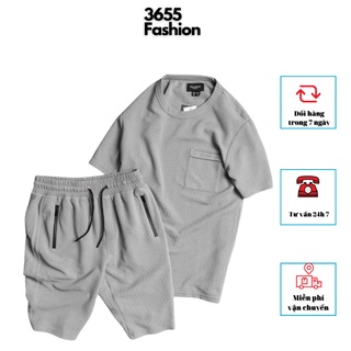 Bộ Thể Thao Nam Bộ Quần Áo Thời Trang Chất Liệu Poly Xốp Tổ Ong Thoáng Mát, Sành Điệu