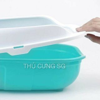 Chậu cát vệ sinh cho mèo mẫu 2(lớn)