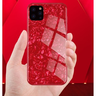 Ốp lưng mặt kính cẩm thạch cho các dòng iphone 11 pro max, iphone 11 pro, iphone 11 - mặt kính cường lực sang trọng