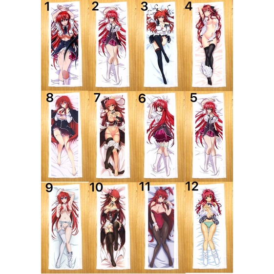 Gối ngủ anime Highschool DXD dài 40cm x 1m /Gối ôm dài Highschool DXD