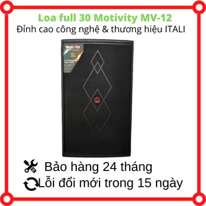 loa full 30 motivity bass30 mv12, chính hãng, thương hiệu của itali, là dòng loa cao cấp, bh24 tháng giá 1 chiếc