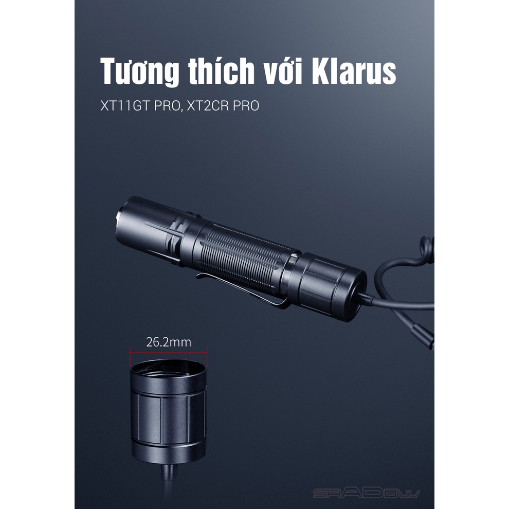 Công tắc điều khiển từ xa đuôi KLARUS TRC1