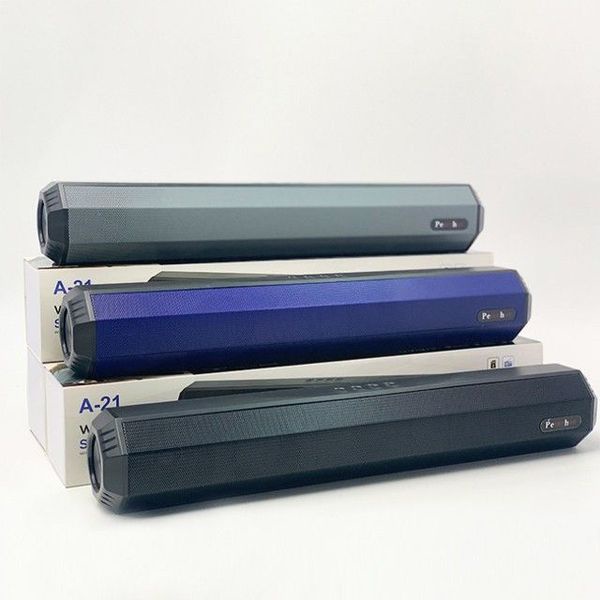 Loa bluetooth A21 hỗ trợ TF,đài FM,USB,BT,AUX 3.5 Cắm được thẻ nhớ và USD kiểu dáng dài-Sang trọng