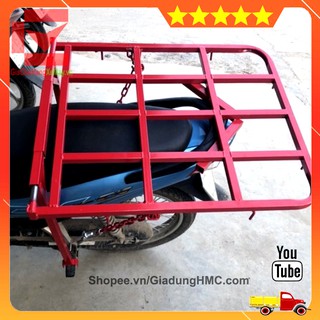 [Miễn Phí VC] Giá Chở Hàng Xe Máy HMC Đa Năng – Baga – Cáng Chở / Đèo Hàng Thông Minh Dành Cho Mọi Loại Xe Máy