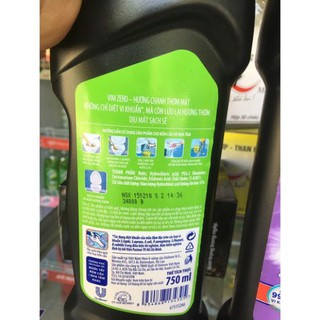 NƯỚC TẨY BỒN CẦU VIM ZERO 750ml