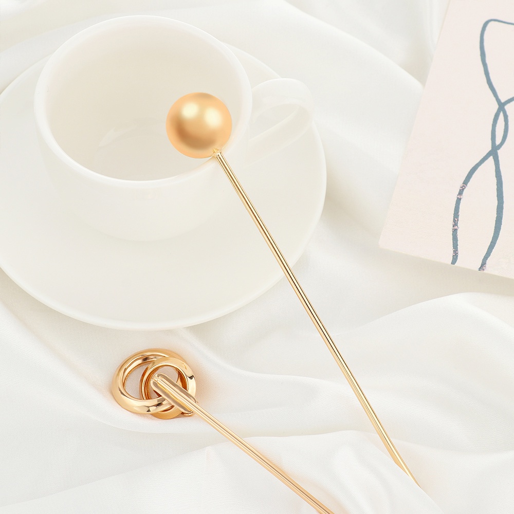 Trâm Cài Tóc Thanh Lịch Cho Nữ|Kẹp Tóc Kim Loại Đơn Giản Thời Trang Cổ Điển