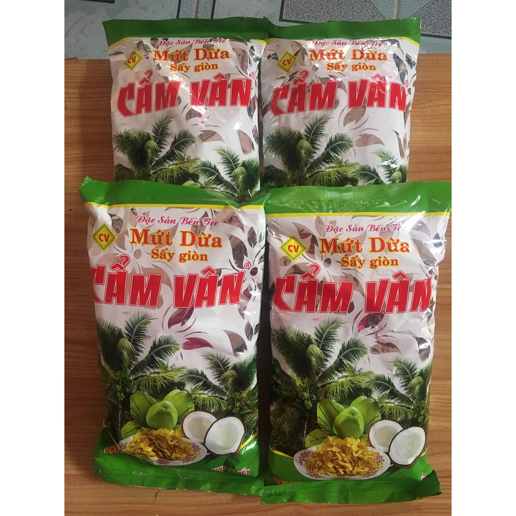 MỨT DỪA SẤY GIÒN CAO CẤP/ DỪA KHÔ 200G