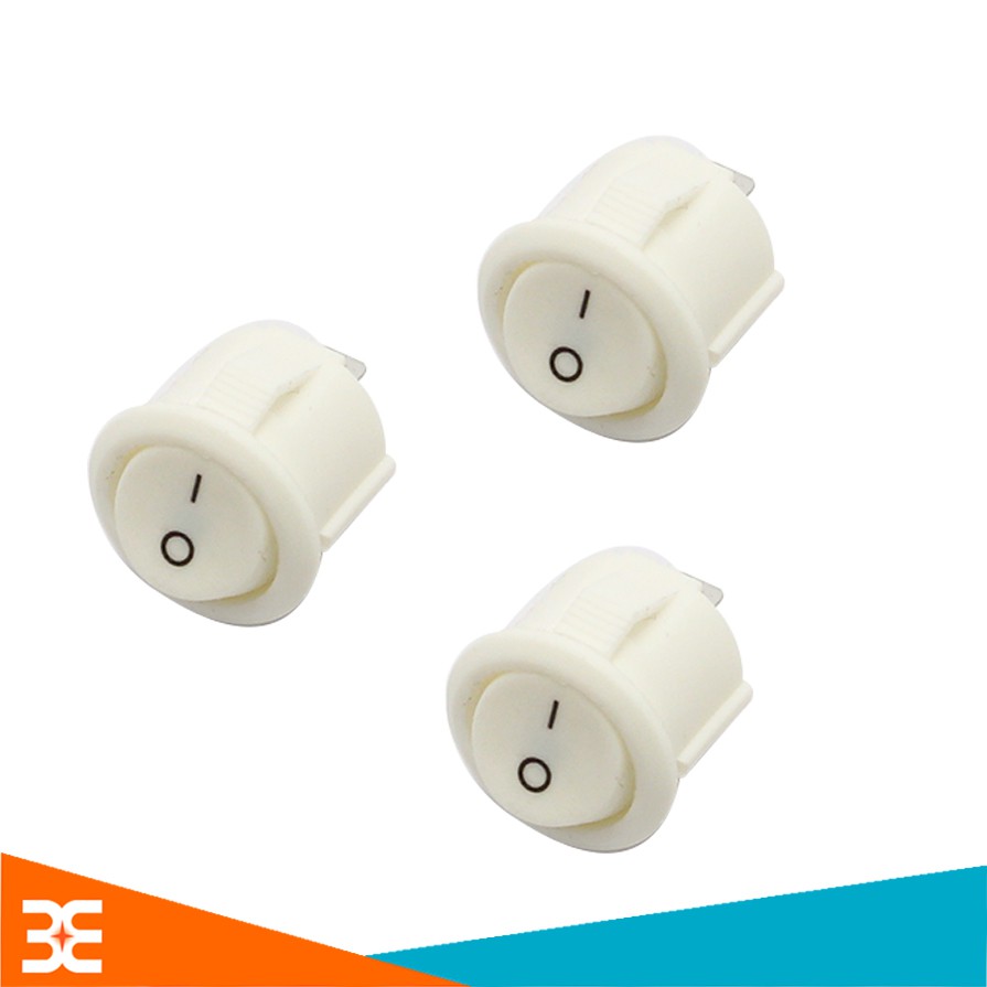 Công Tắc Tròn Nhỏ Bập Bênh KCD1-103 ( màu sắc ngẫu nhiên)