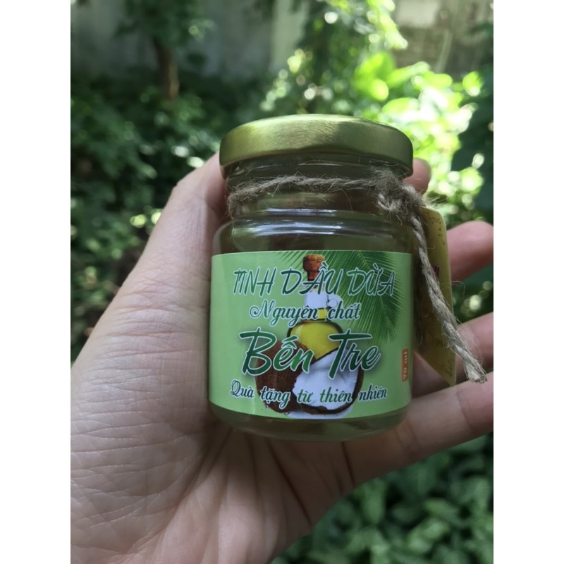 Combo 3 lọ tinh Dầu dừa bến tre nguyên chất siêu thơm như hình