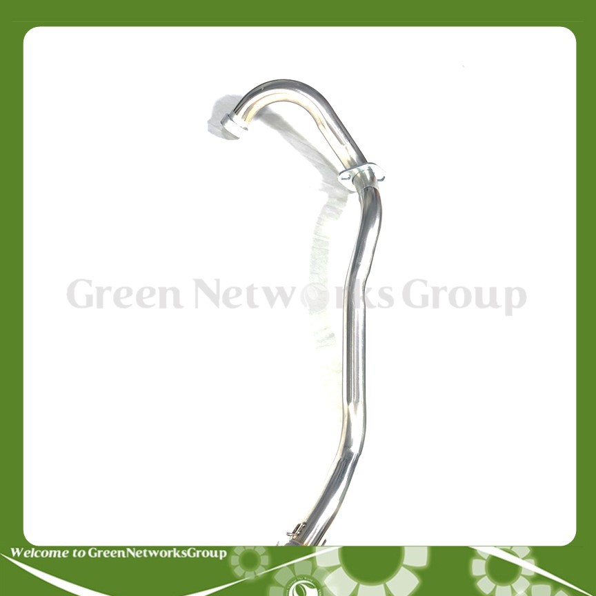 Pô Leovince bạc + cổ pô Exciter 150 Greennetworks