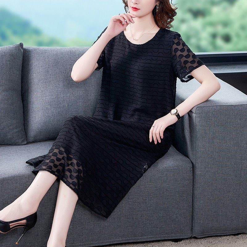 đầm von pha ren của trung niên