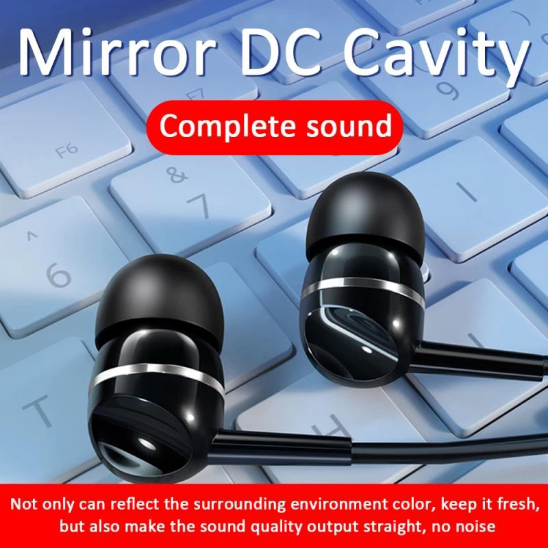 Tai Nghe Nhét Tai Có Dây Âm Thanh Siêu Trầm Thông Minh