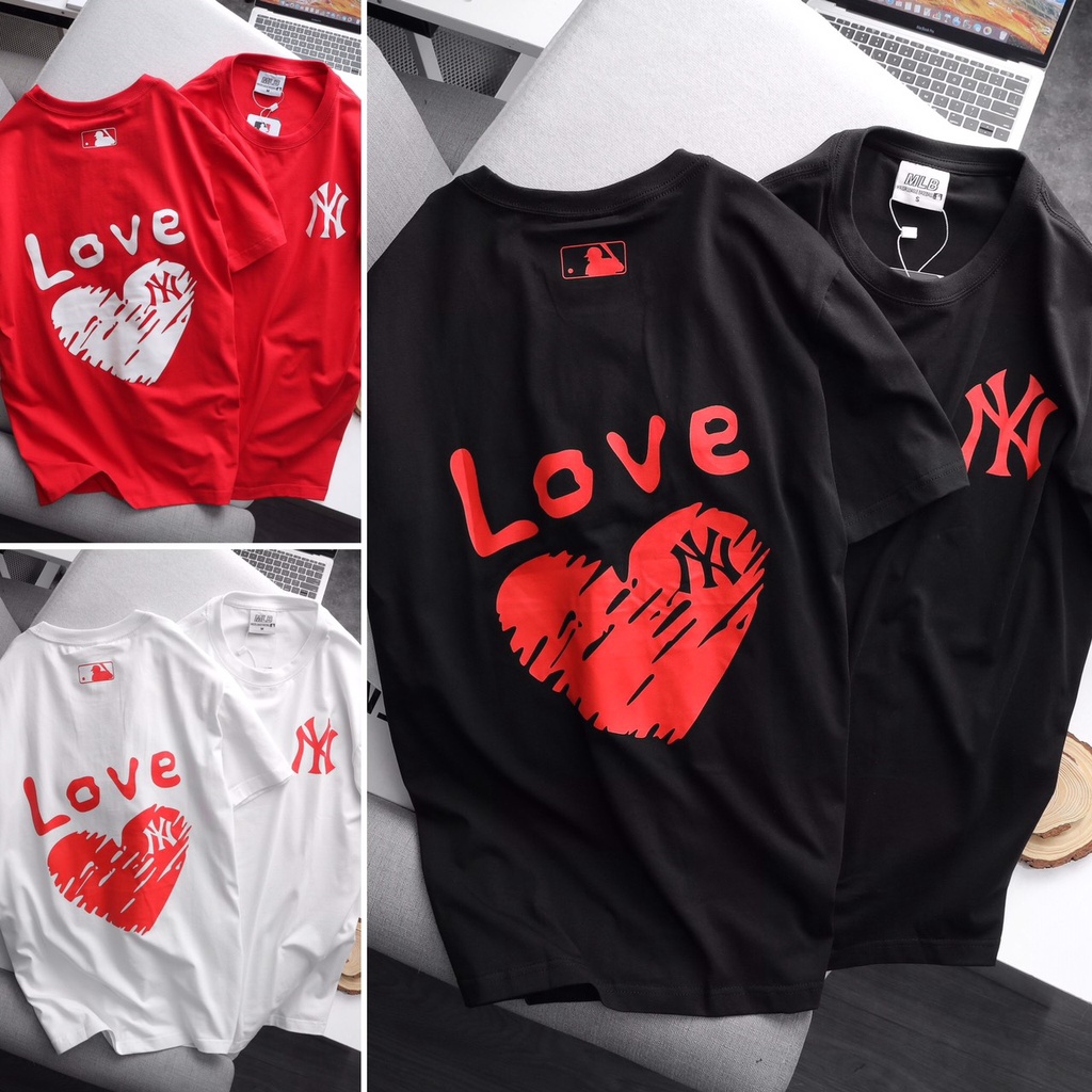 Áo thun, áo phông MLB dáng Unisex - JUSTINSHOP