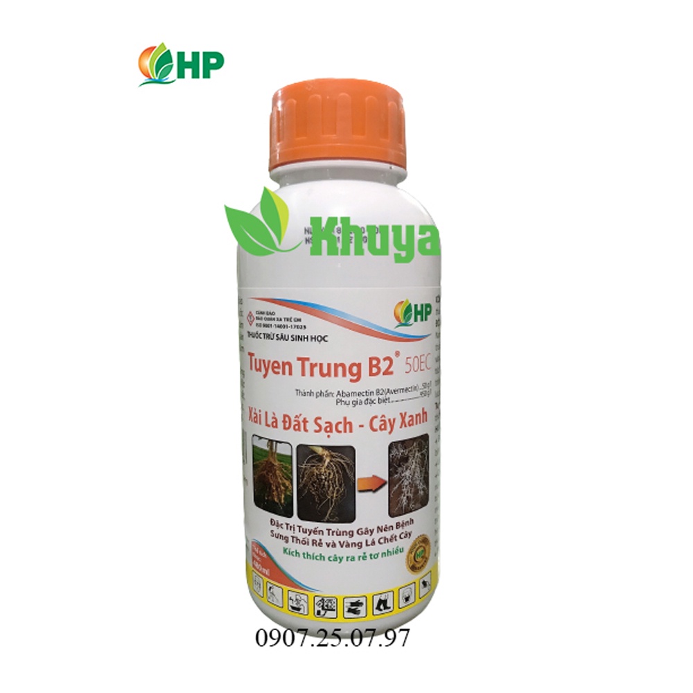 Chế phẩm Sinh Học TUYEN TRUNG B2 50EC 480ml