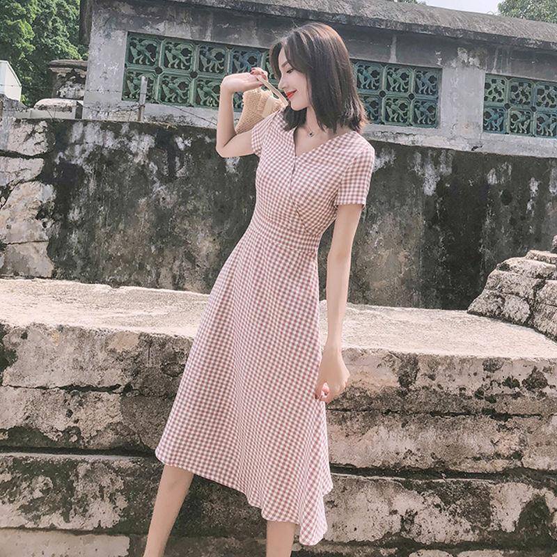 Đầm Dài Phong Cách Pháp Cổ Điển Thời Trang Mùa Hè Cho Nữ | BigBuy360 - bigbuy360.vn