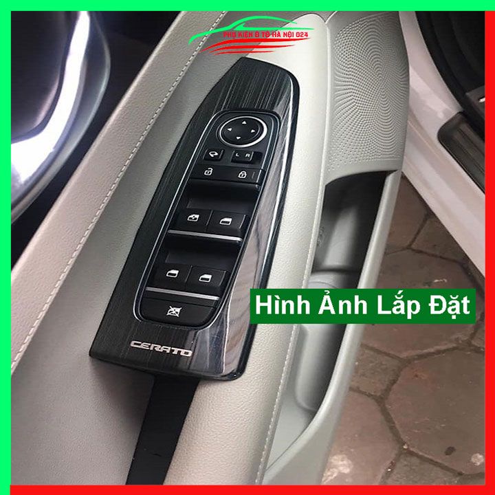 Ốp nội thất cho xe ô tô Cerato 2019 2020 Nhựa ABS vân đá bảo vệ chống trầy xước và làm đẹp xe