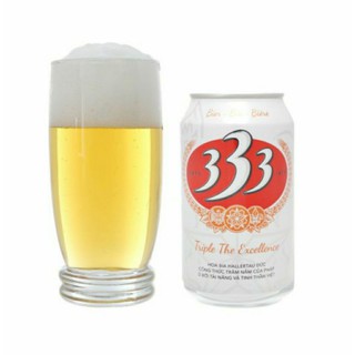 Bia 333 lon