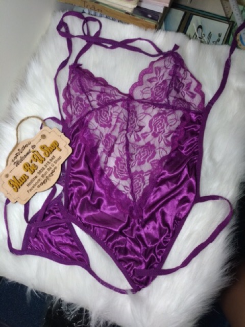 ĐỒ LÓT NGUYÊN BỘ REN DÂY SEXY DÁNG BIKINI REN | BigBuy360 - bigbuy360.vn