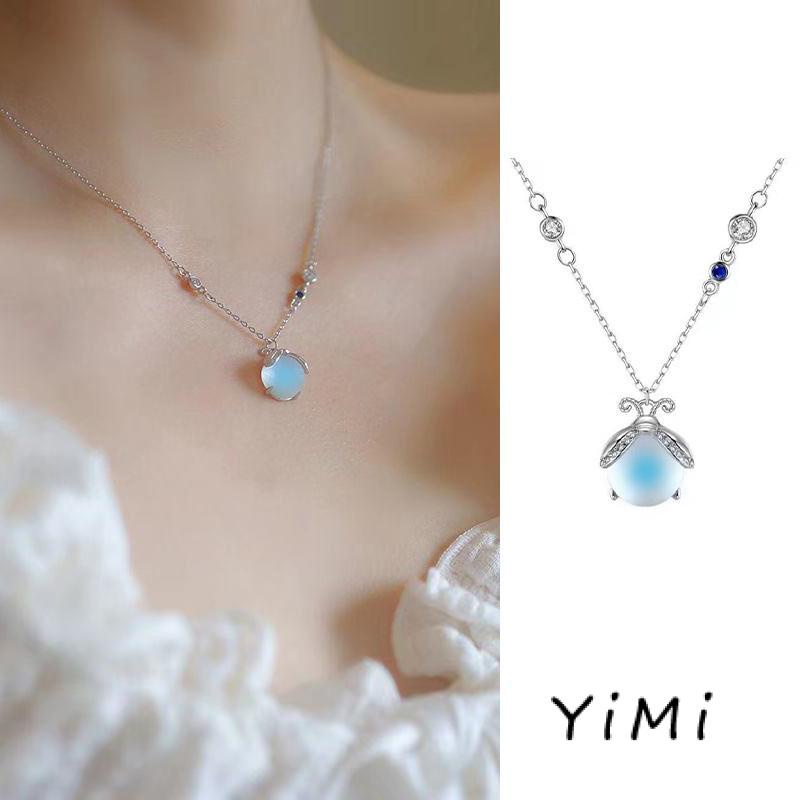 Vòng cổ Đính Đá Mặt Trăng Thời Trang Cho Nữ