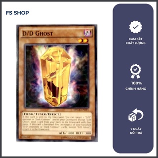 Thẻ Bài Yugioh Chính Hãng D/D Ghost  (Common)
