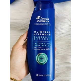𝐃𝐚̂̀𝐮 𝐠𝐨̣̂𝐢 𝐇𝐄𝐀𝐃 & 𝐒𝐇𝐎𝐔𝐃𝐄𝐑 Clinical Strength 400ml của Mỹ