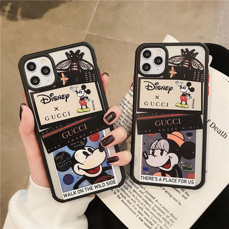 Ốp Điện Thoại Silicon In Hình Mickey Minnie Cho iPhone 11 PRO MAX 6 6s 7 8 plus XS MAX XR SE 2020 | BigBuy360 - bigbuy360.vn