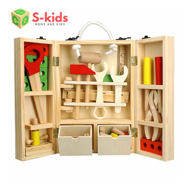 [Mã LIFETOYS1 giảm 30K đơn 99K] Đồ Chơi Gỗ S-Kids, Bộ Dụng Cụ Sửa Chữa.