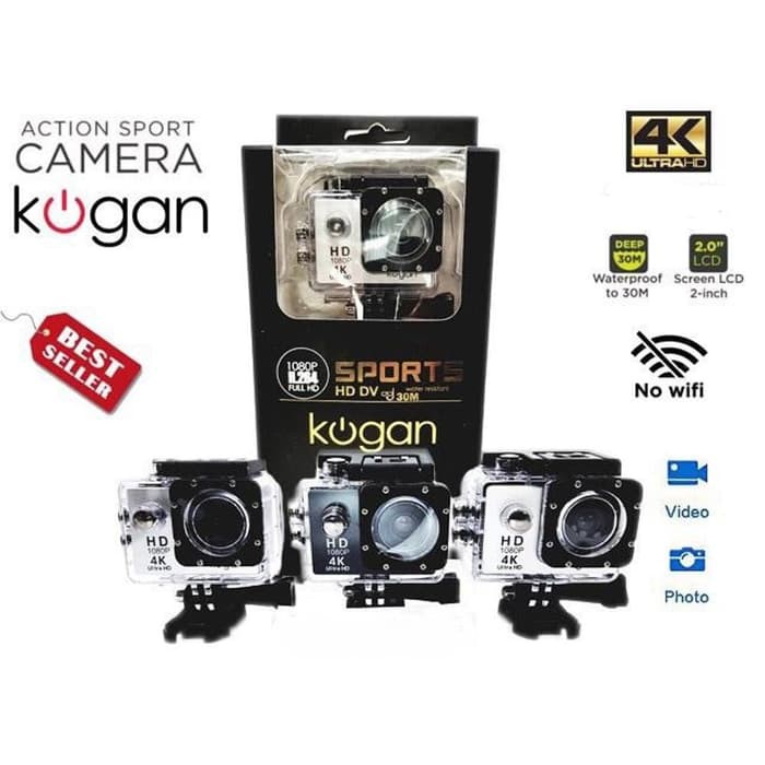 Camera hành động Kogan 4k không dây cho máy quay hành động gopro | BigBuy360 - bigbuy360.vn