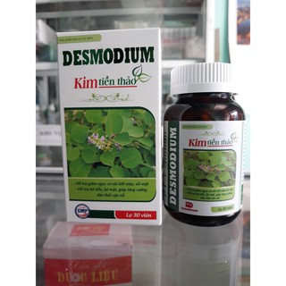 Kim tiền thảo DESMODIUM hỗ trợ lợi tiểu, giúp đào thải cặn sỏi. lọ 30 viên