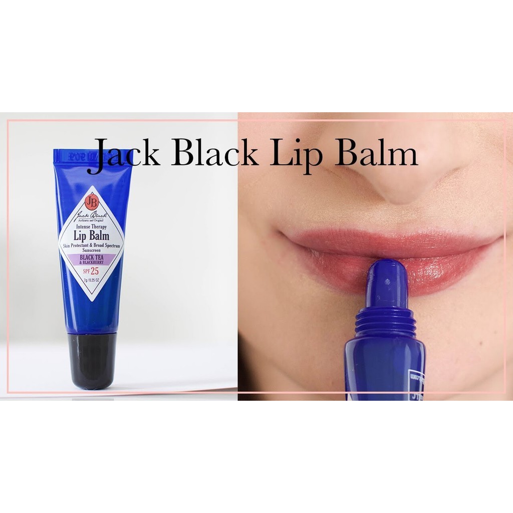 JACK BLACK  Son dưỡng môi chống nắng Intense Therapy Lip Balm SPF 25