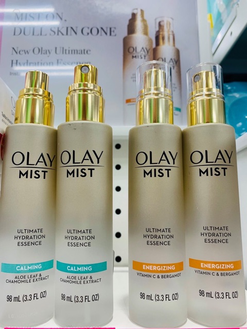 Xịt khoáng dưỡng da Olay Mist Ultimate Hydration Essence Energizing/ Calming 98ml | BigBuy360 - bigbuy360.vn