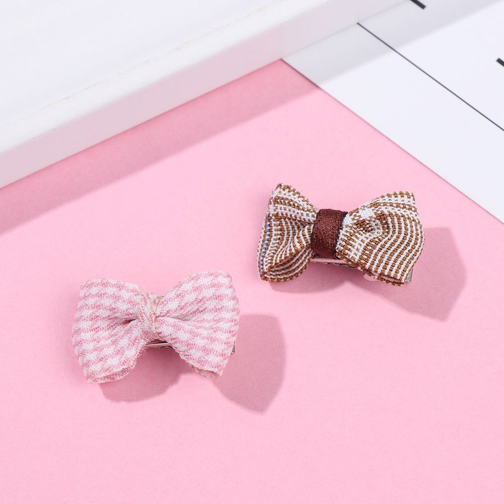 Kẹp tóc hình chiếc nơ dễ thương cho búp bê