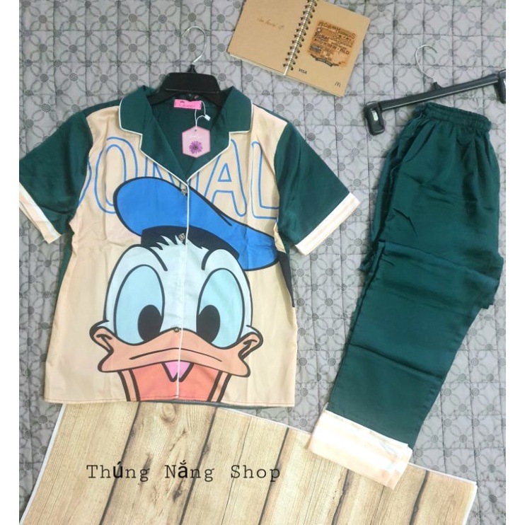 Pijama lụa satin.  mịn mát