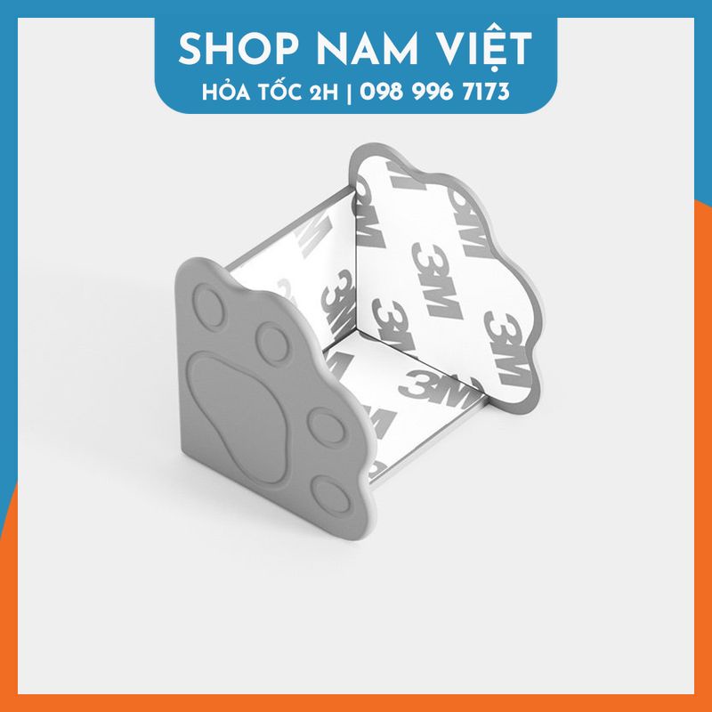 Miếng Bọc Góc Cửa, Bịt Chân Bàn Silicon Bảo Vệ Bé