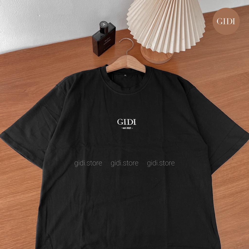 Áo Phông GIDI nam nữ Unisex vải thun tici form rộng thoáng mát ảnh thật OVERSIZE