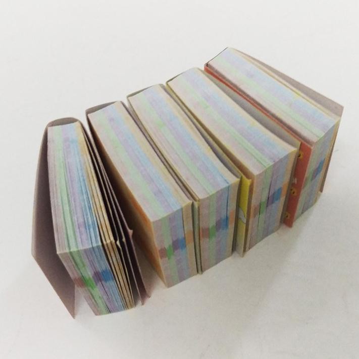 Hộp 5 tập giấy xếp hạc 5,3x5,3Cm , giấy gấp hạc