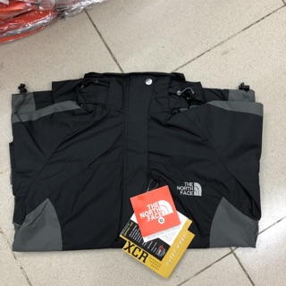 áo gió vnxk tnf - Đen pha xám
