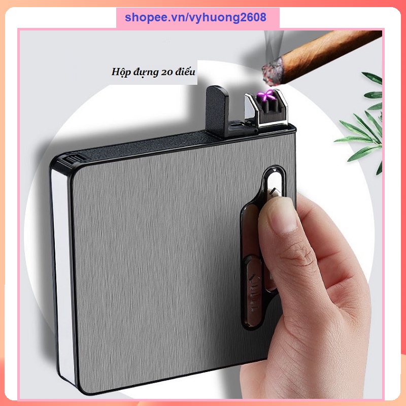[MẪU HIỆN ĐẠI ] Hộp đựng thuốc lá 20 điếu Đa Năng