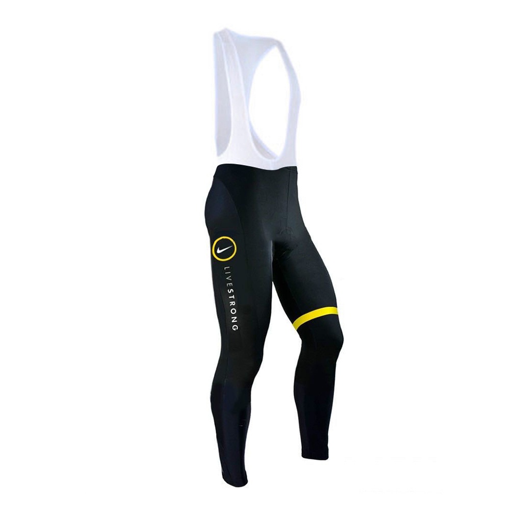 Set Quần Áo Chạy Xe Đạp Dài Tay Màu Đen 2022 Livestrong