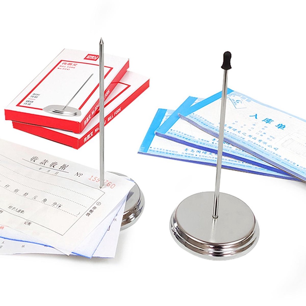 Giá Đỡ Giấy Ghi Chú Bằng Thép Không Gỉ Tiện Dụng Cho Nhà Hàng