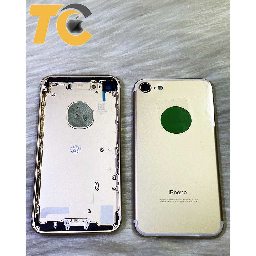 Vỏ Iphone 7G màu Gold zin thẩm đầy đủ phụ kiện linh kiện Trung Côi Apple