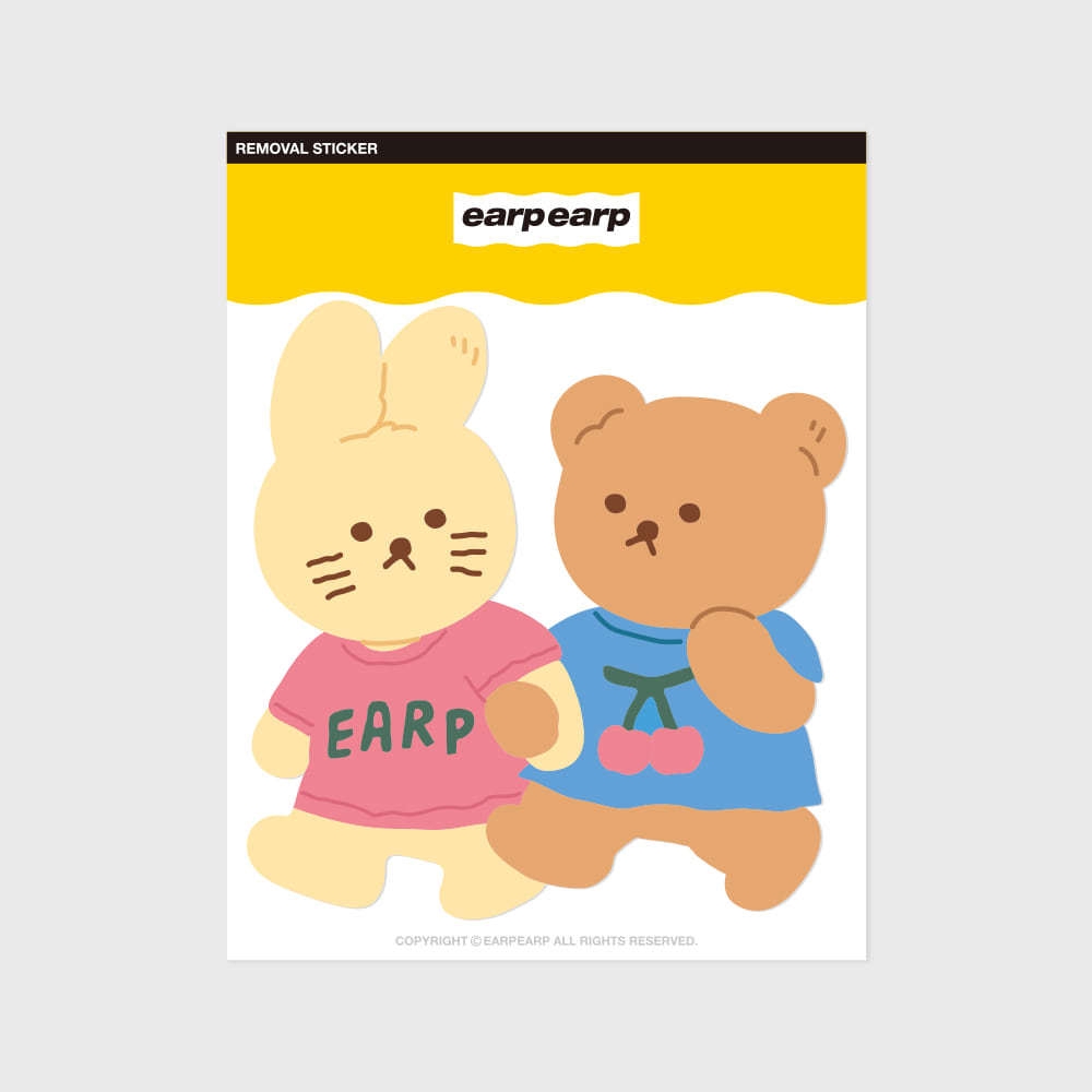 Miếng Dán Trang Trí Hình Gấu Hoạt Hình Chống Thấm Nước | BigBuy360 - bigbuy360.vn