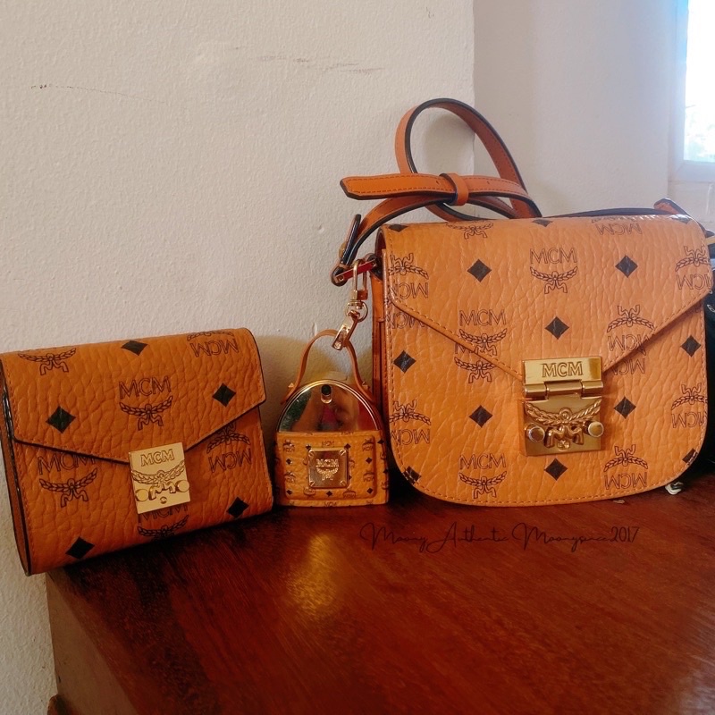 Nước hoa MCM mini 7ml mix dây da hãng và mini 7ml thường có bill duty free