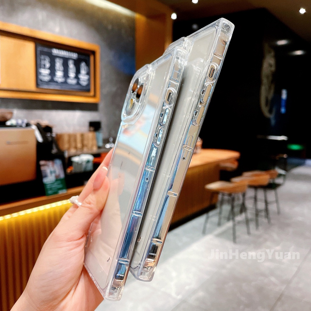 Ốp Điện Thoại Cao Su TPU Mềm Chống Sốc Màu Kẹo Cho IPhone 13 14 12 11 Pro X XR XS Max 7 8 Plus