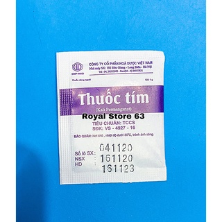Bột Tím tắm cá sát trùng